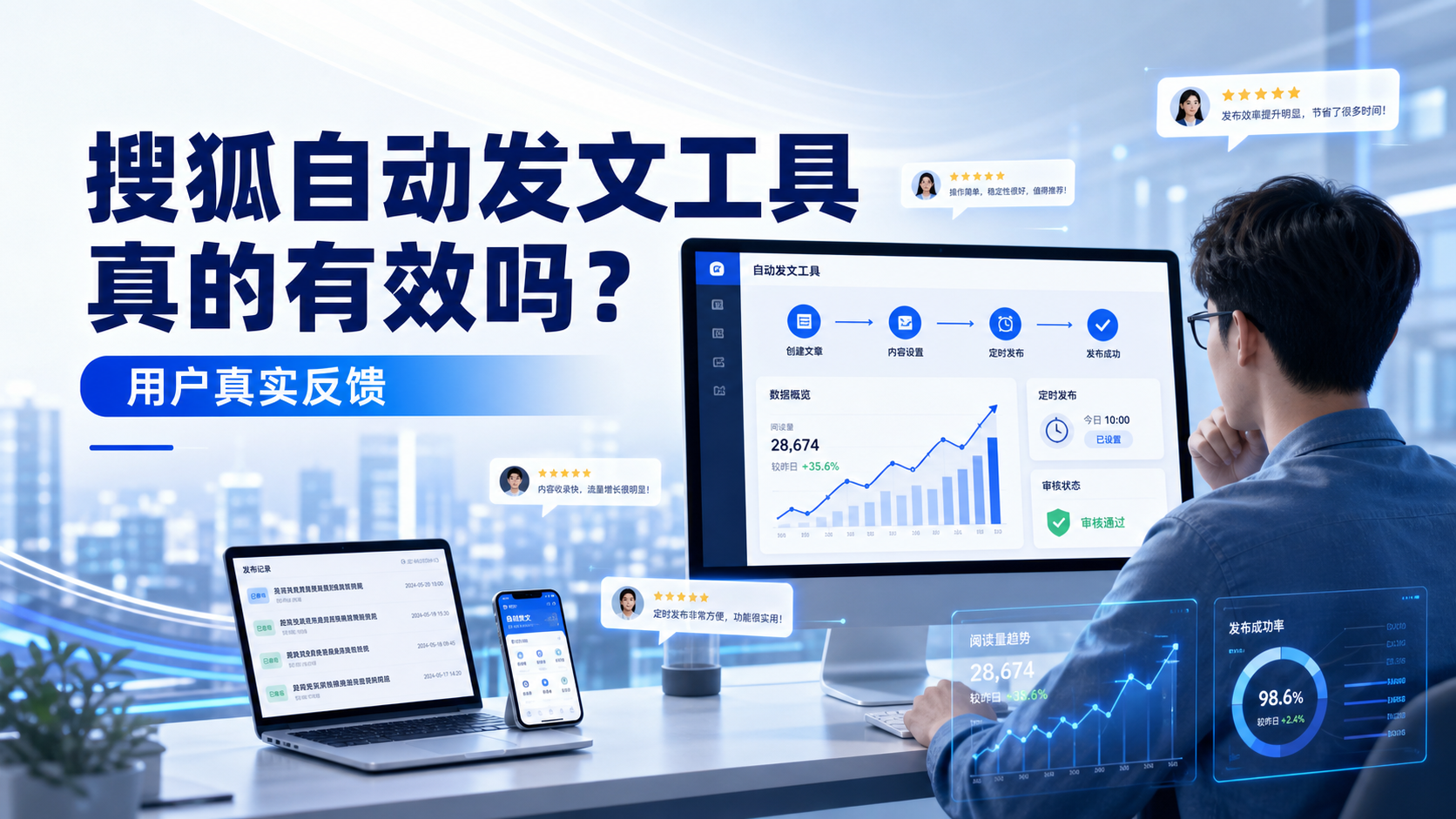 搜狐自动发文工具真的有效吗？滁州用户的真实反馈